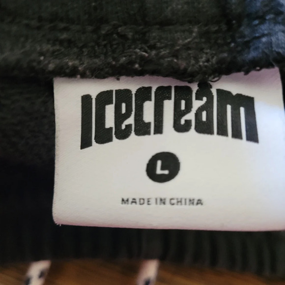 ICE CREAM Cherry Graphic Side-Stripe Drawstring Sweatpants Size Men's Large - Picture 11 of 12